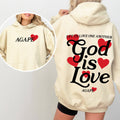 God Is Love, Agape, Love One Another, Religious Hoodie
