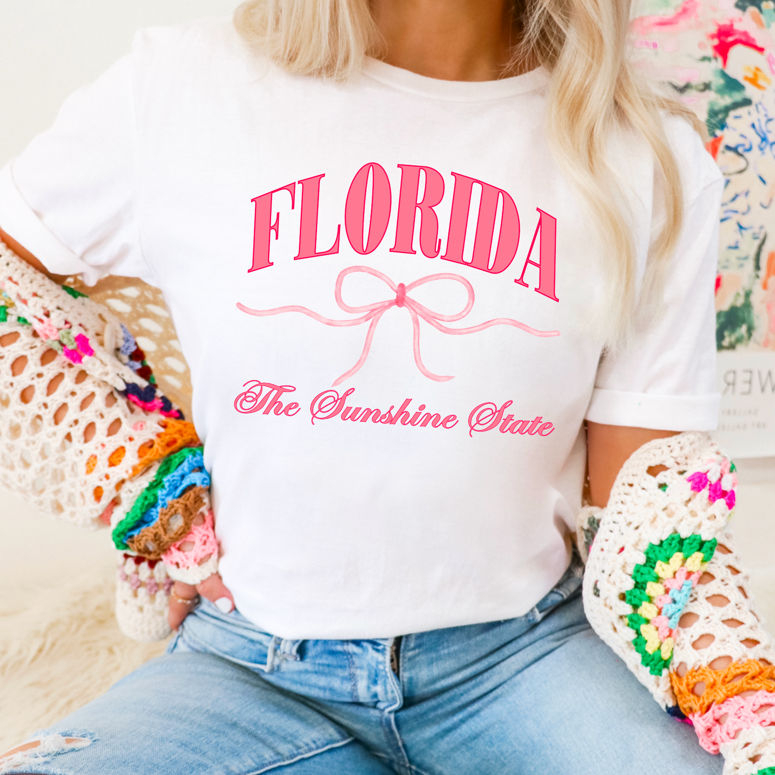 Coquette Tee | Florida Tee | Ladies Graphic Tee