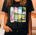 Watercolor Golf Tee