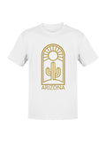 Arizona Sun Cactus Art Men's T-Shirt