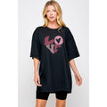 Love Graphic Oversized Tee