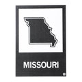 Missouri Outline Postcard