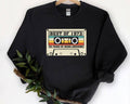 Best of 1973 - 50th Birthday Cassette Tape Sweatshirt