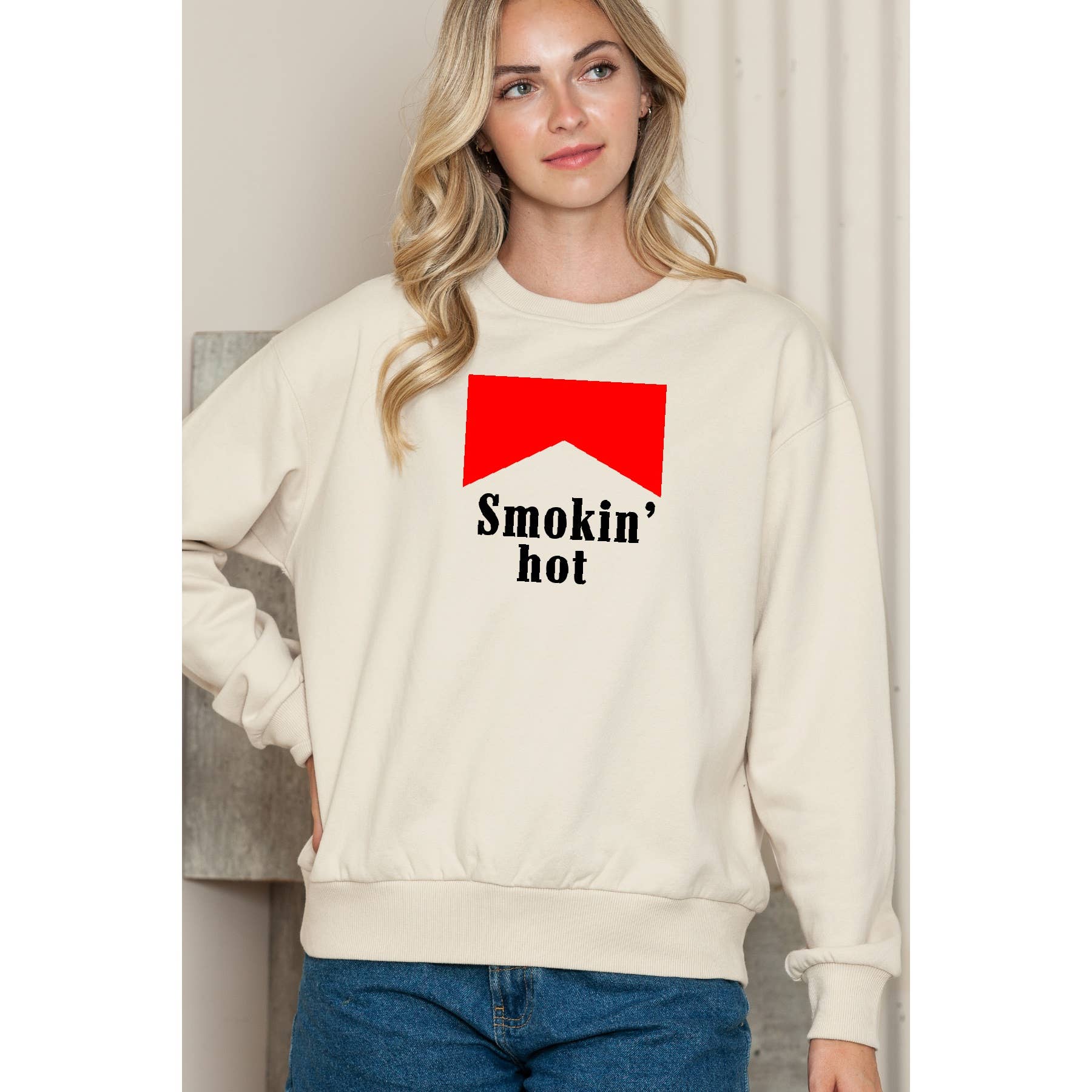 Smokin Hot - Crewneck Sweatshirt