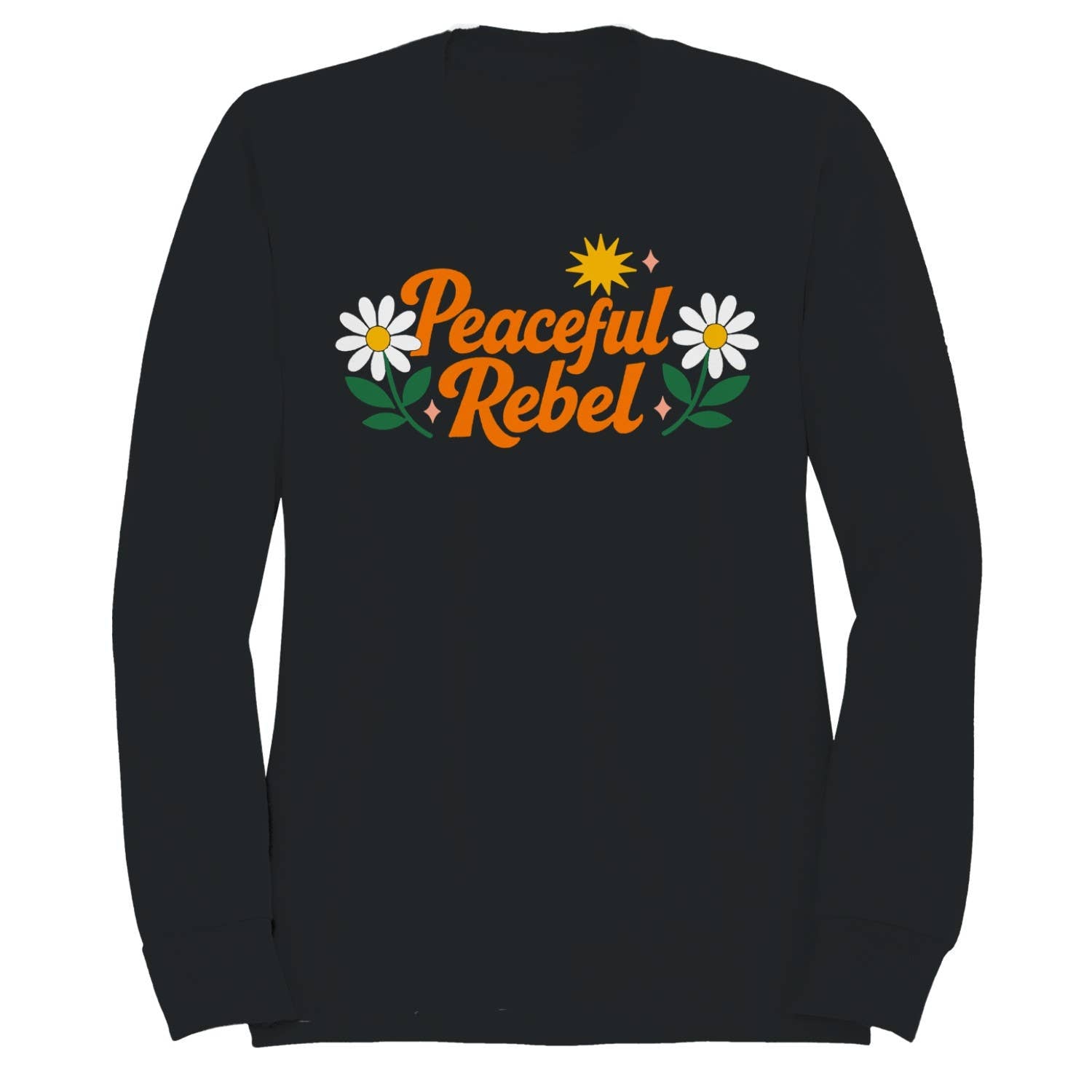 Peaceful Rebel Retro Women's Sweatshirt