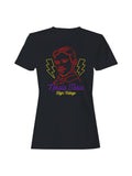 Visionary Inventor High Voltage Neon Art Women's T-Shirt
