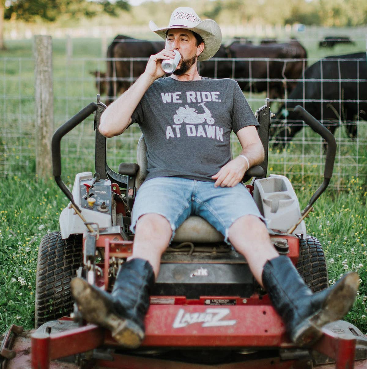 We Ride At Dawn Men's Shirt, Father's Day Tee, Funny Tee