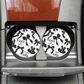 Black Bow Car Coasters, Coquette Car Coasters, Girly