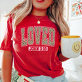 Leopard Loved Valentine’S Day Shirt | Comfort Colors