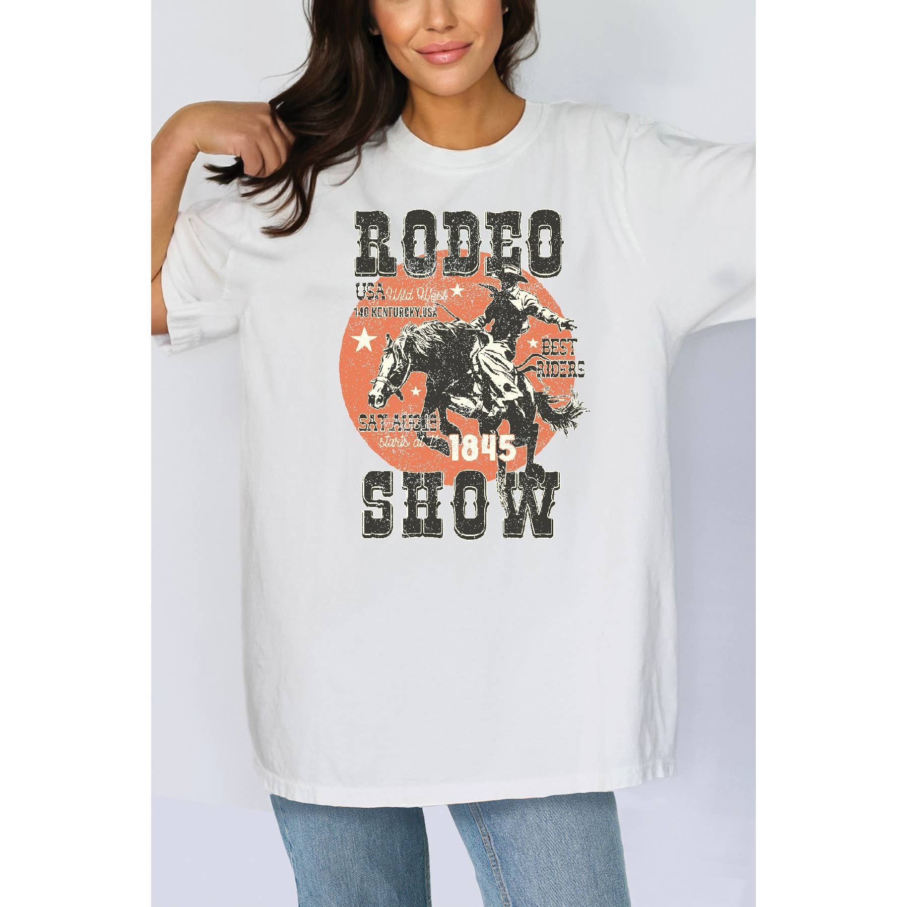 Rodeo Show - Oversized Unisex T Shirt