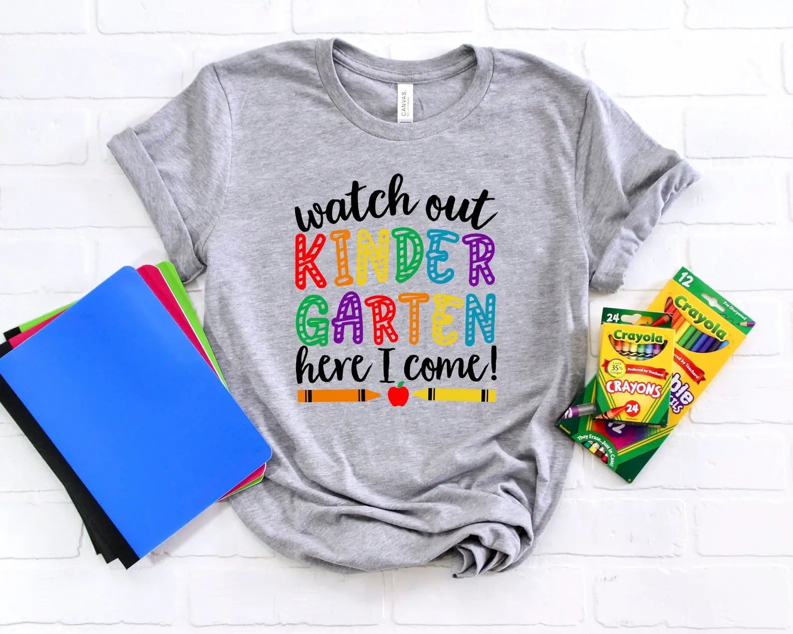 Watch Out Kindergarten Here I Come T-Shirt