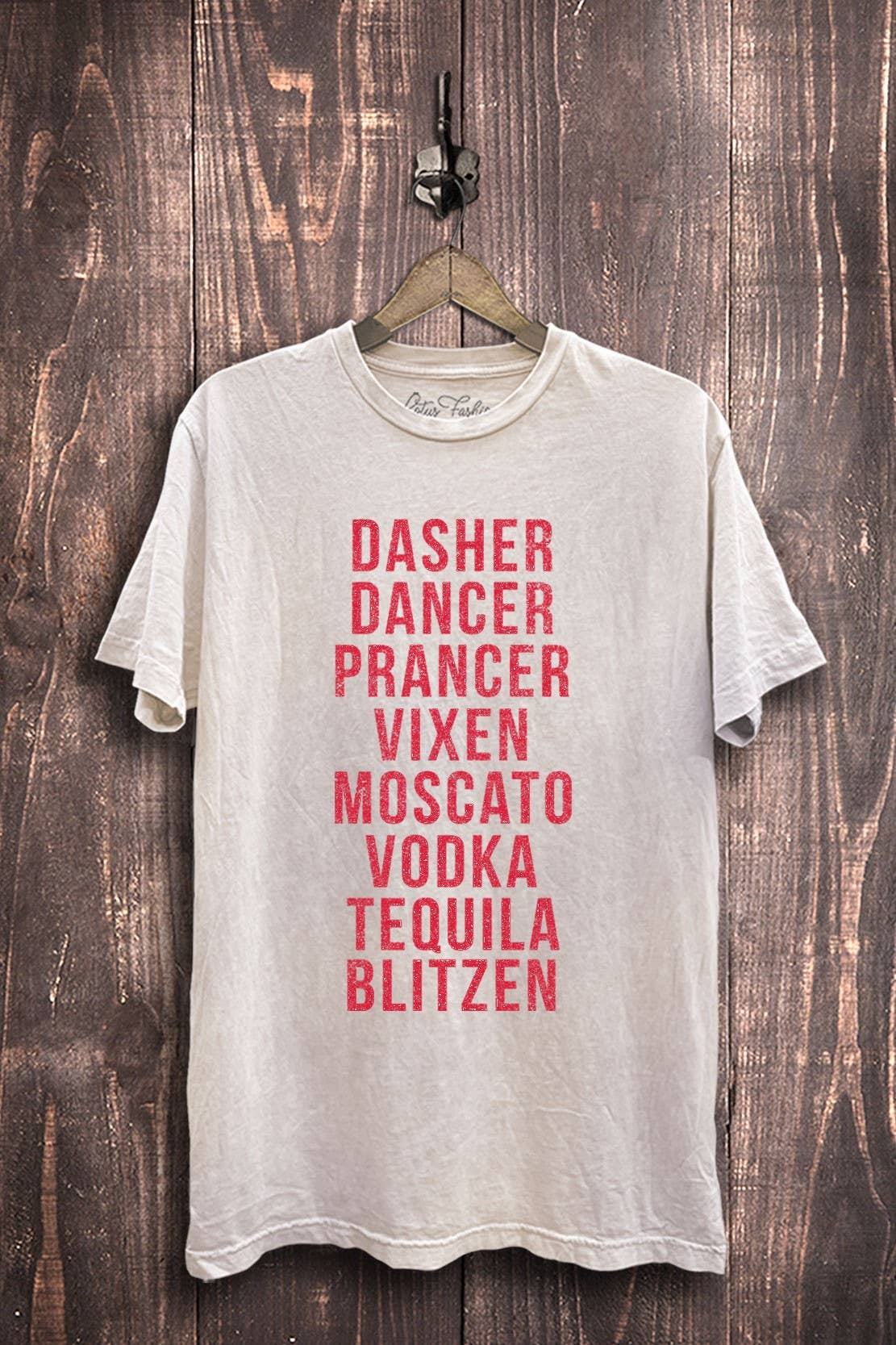 Dasher Dancer Prancer Graphic Top