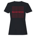 Release the Files Bold Red Text Women's T-Shirt
