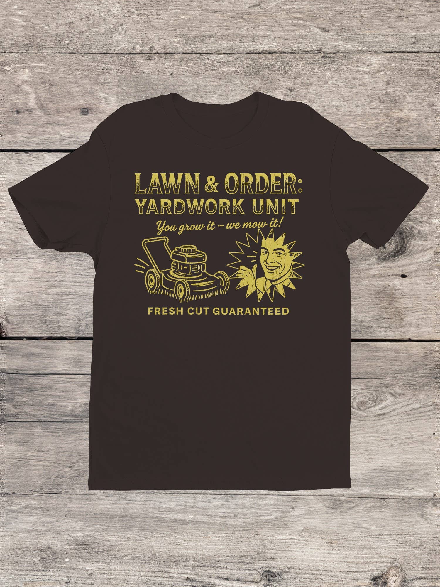 Lawn & Order Yard Men's T-Shirt