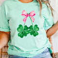Coquette Clover St. Patrick’S Day Graphic Tee | Bella Canvas