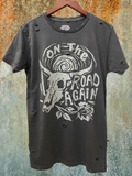 On the Road Again Distressed T-Shirt
