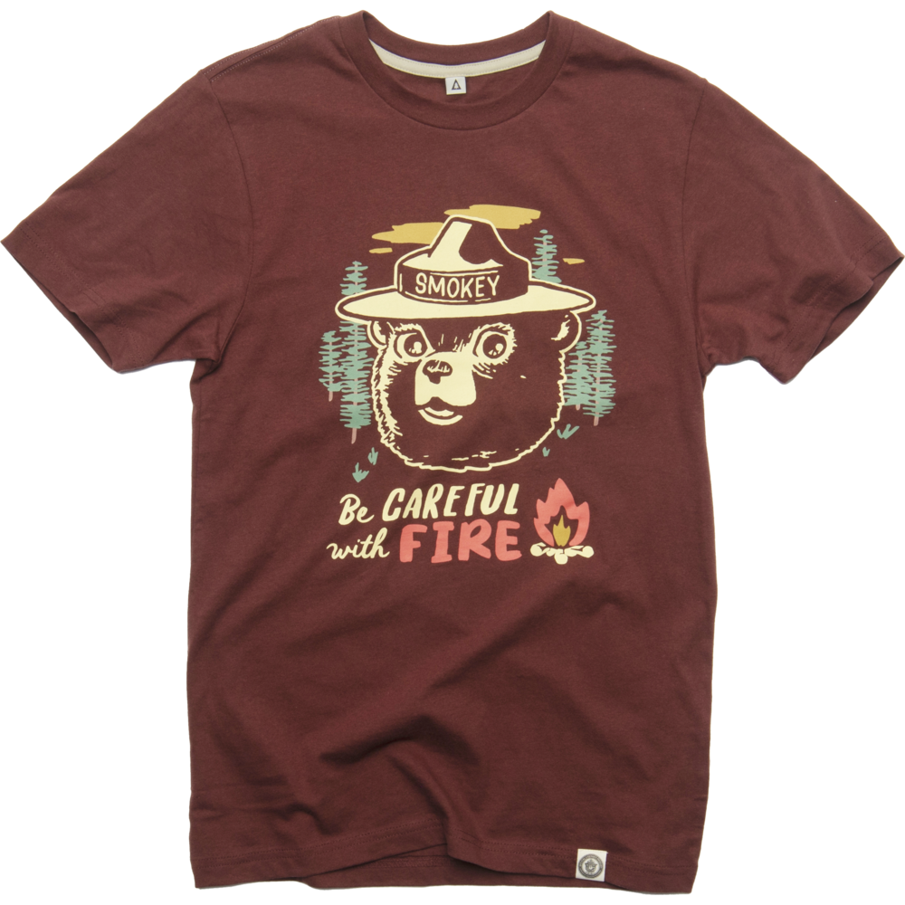 Be Careful with Fire Unisex Short Sleeve Tee