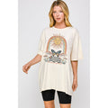 You Are My Sunshine Vintage Graphic Oversized Tee