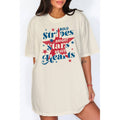 4th of July Bright Star - Oversized Unisex Tee