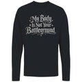 Body Autonofeminist Quote Women's Long Sleeve