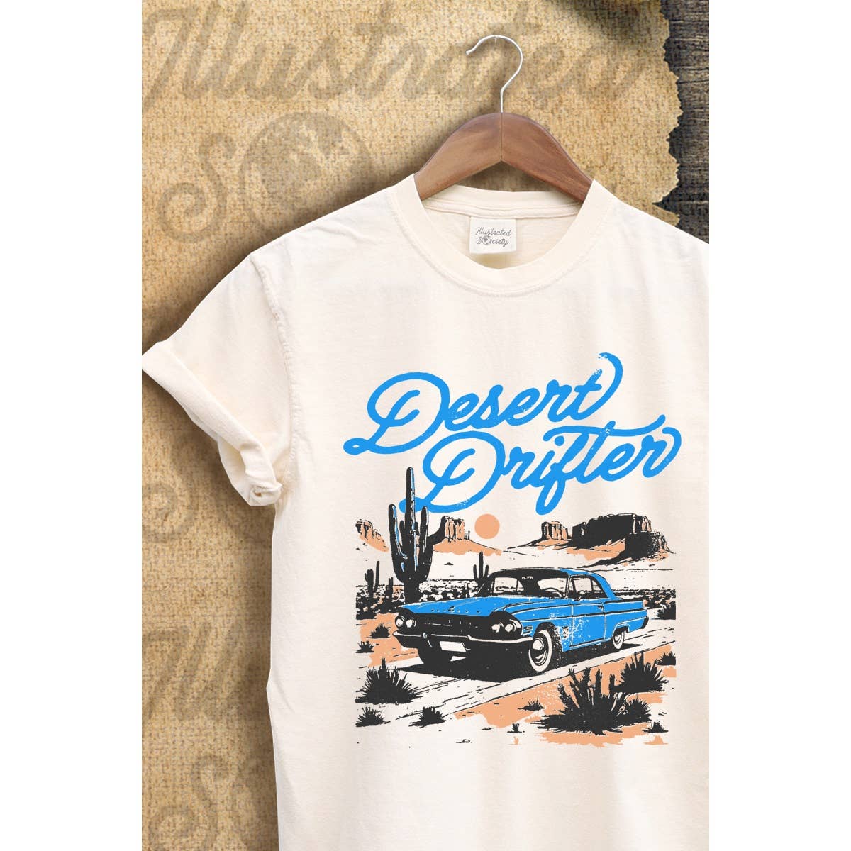 Desert Drifter Tour  Vintage Graphic Tee