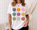 Happy Face Grid T-Shirt
