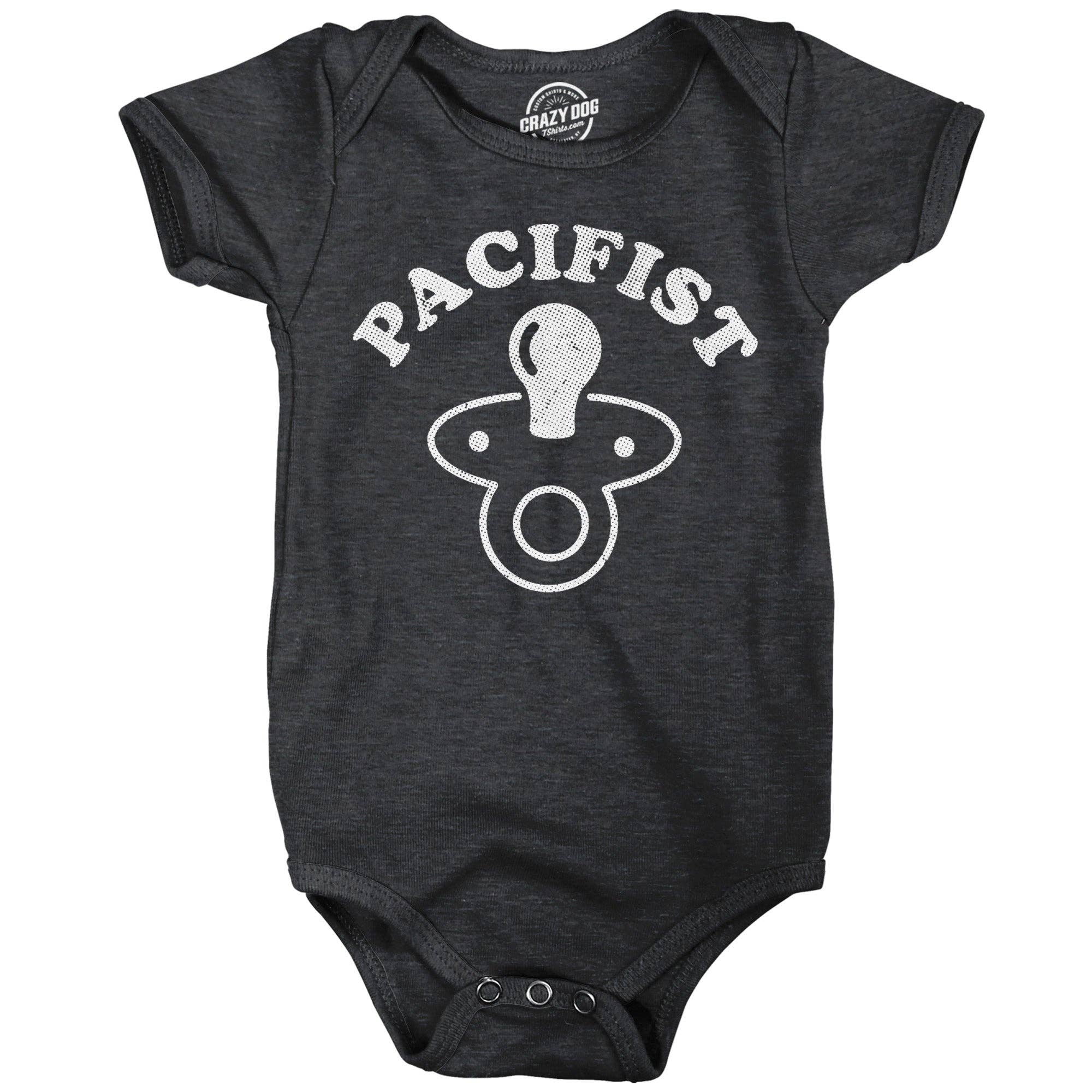Pacifist Baby Bodysuit