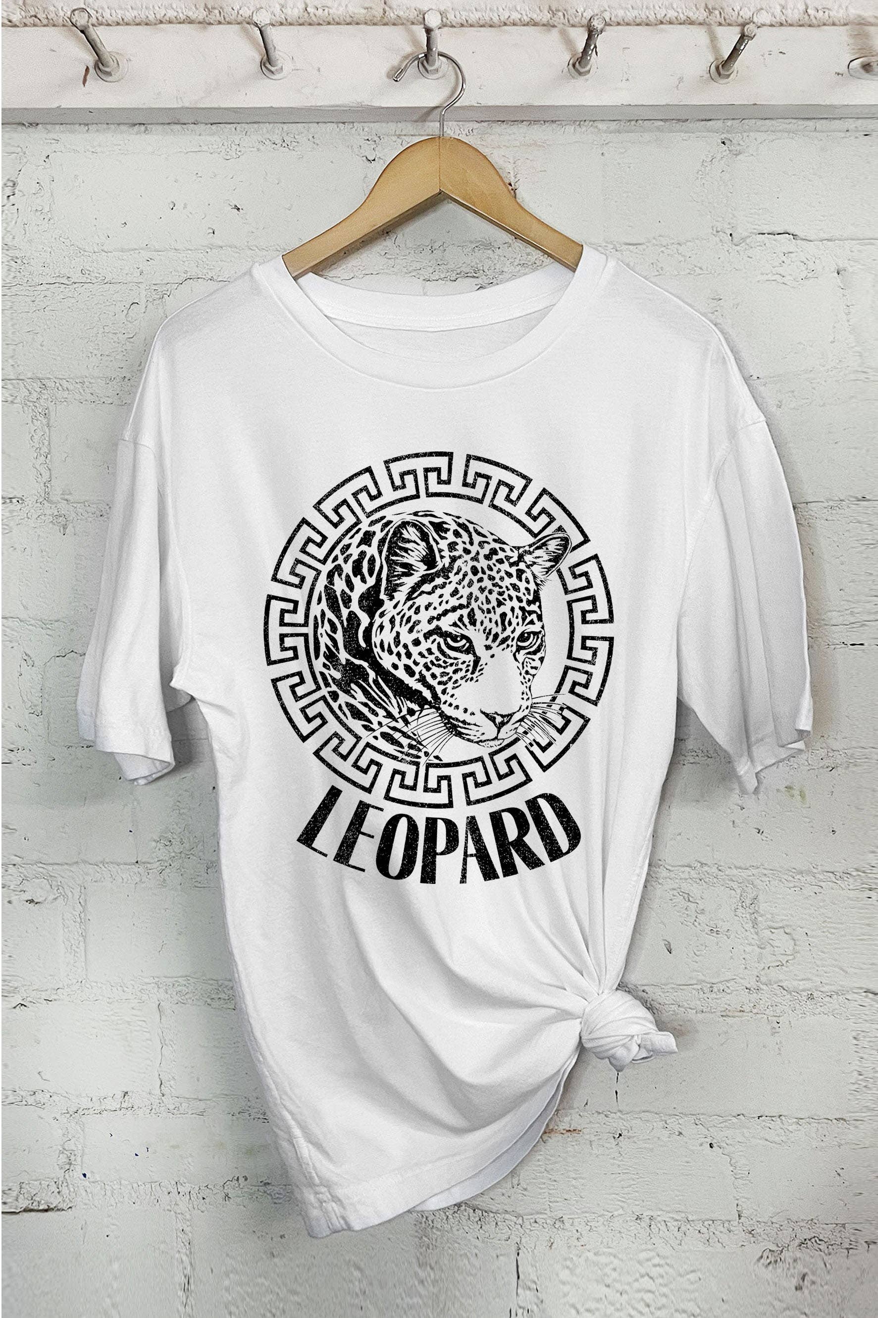 Leopard-Oversized Tee