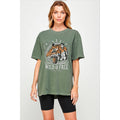 Tiger  Vintage Graphic Oversized Tee