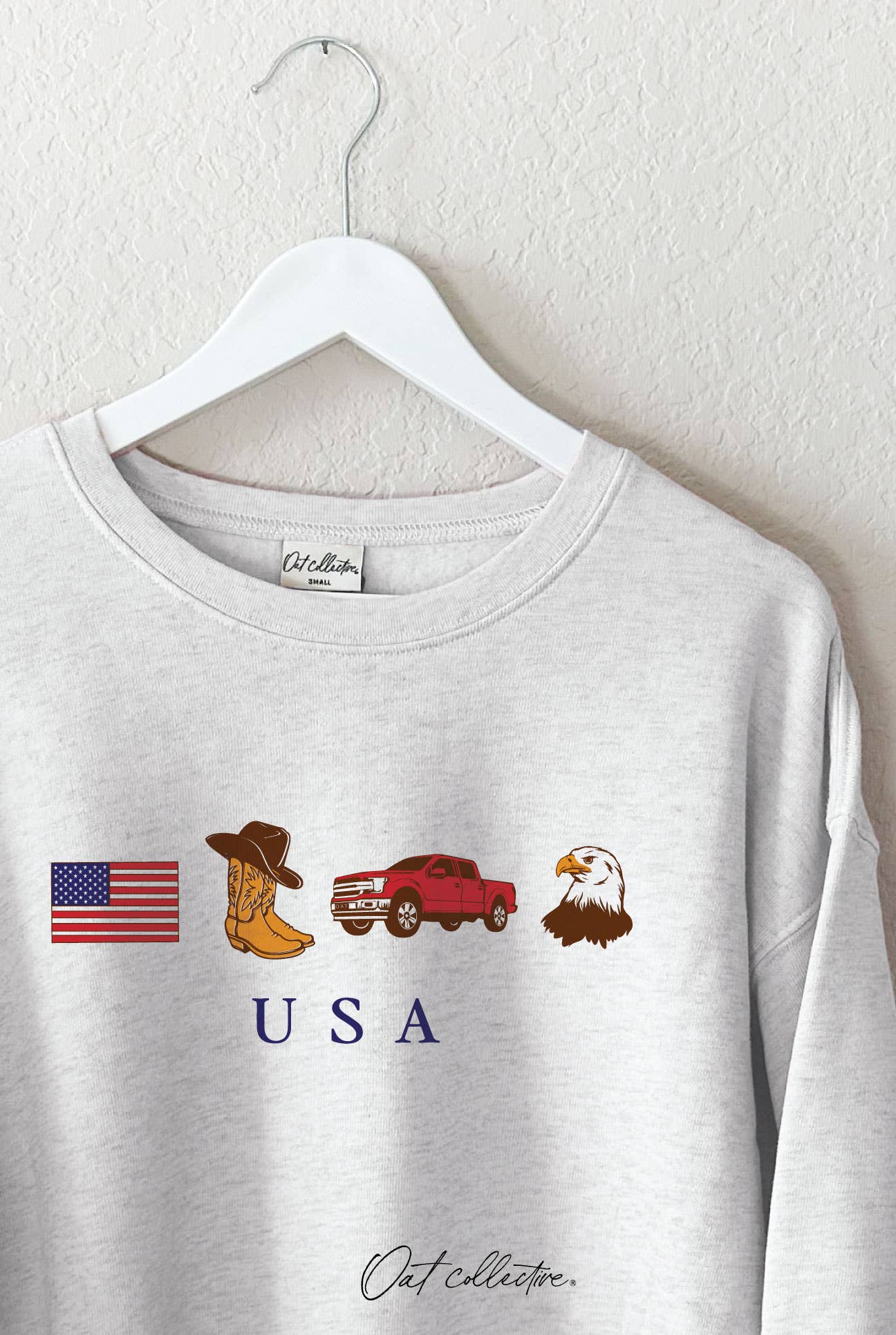 USA Mid Graphic Sweatshirt