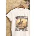 Wilderness Desert Dreams Vintage Graphic  Tee