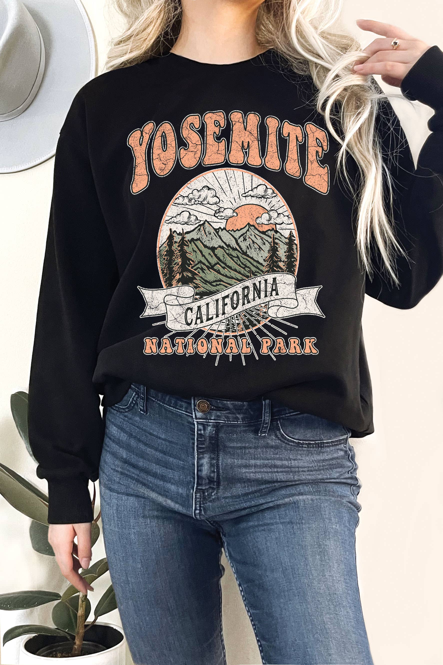 Yosemite National Park Graphix Terry Sweatshirts