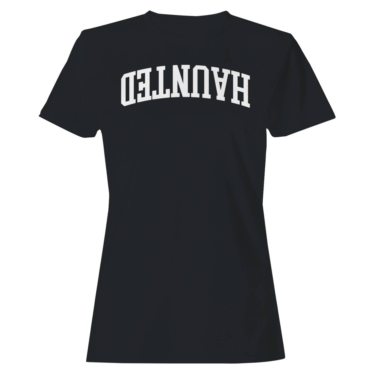 Haunted Gothic Arch Text Women's T-Shirt