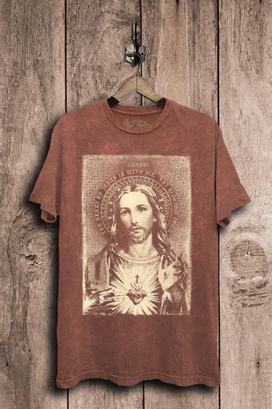 The Heart of Jesus Graphic Top