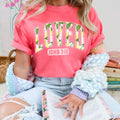 Loved John 3:16 Lemon Pattern Tee