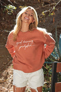 Good Morning Pumpkin  Graphic Sweatshirt
