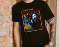 Let's Watch Horror Movies Scream - Retro Halloween T-Shirt
