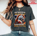 Unique Denver Football Team Logo Retro Sublimation Shirt