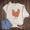 Western Aztec Chicken Sweatshirt