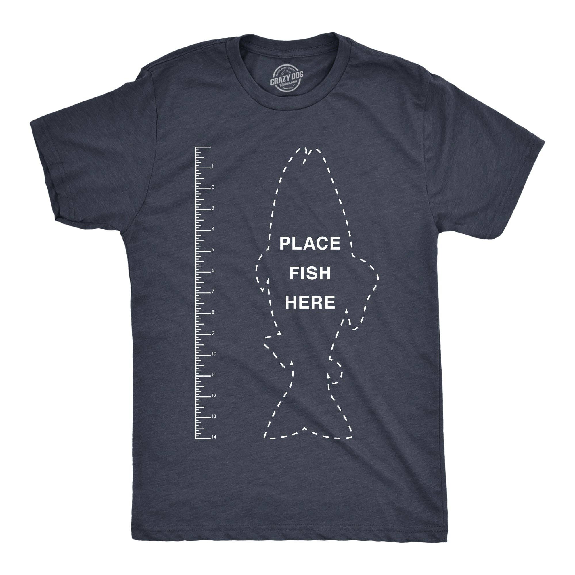 Fish Ruler Men's T Shirt