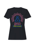 Cheers To Bad Ideas Neon Art Women's T-Shirt