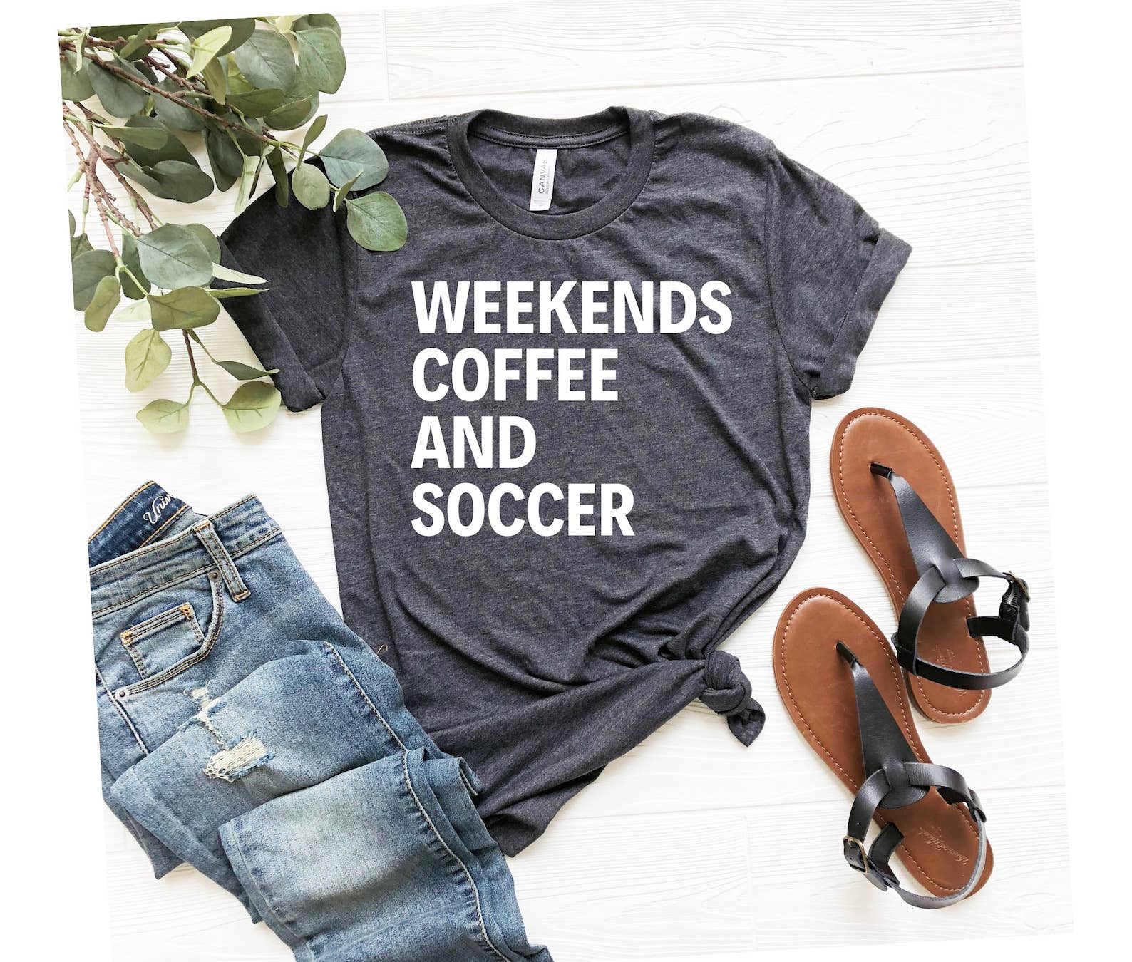 Weekends Coffee and Soccer T-Shirt