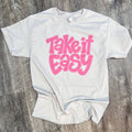 Take It Easy On Silver Tee