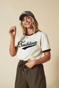 Touchdown Ringer Graphic T-Shirt