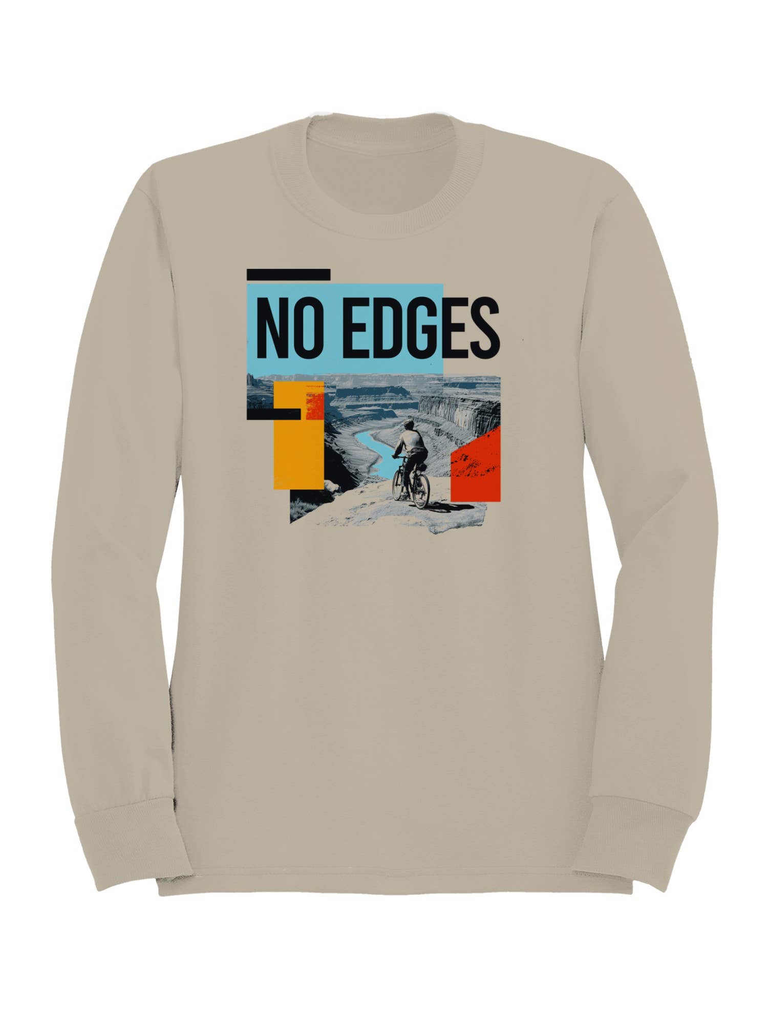 No Edges Bold Adventure Design Men's Sweatshirt