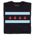Middle Finger Chicago Flag