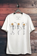 Halloween Dancing Skeletons Graphic Top