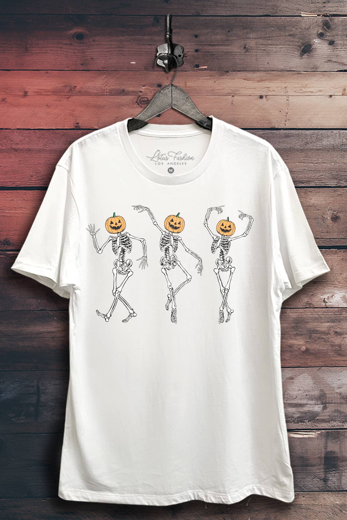 Halloween Dancing Skeletons Graphic Top
