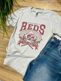 Cincinnati Red Baseball Graphic Tee