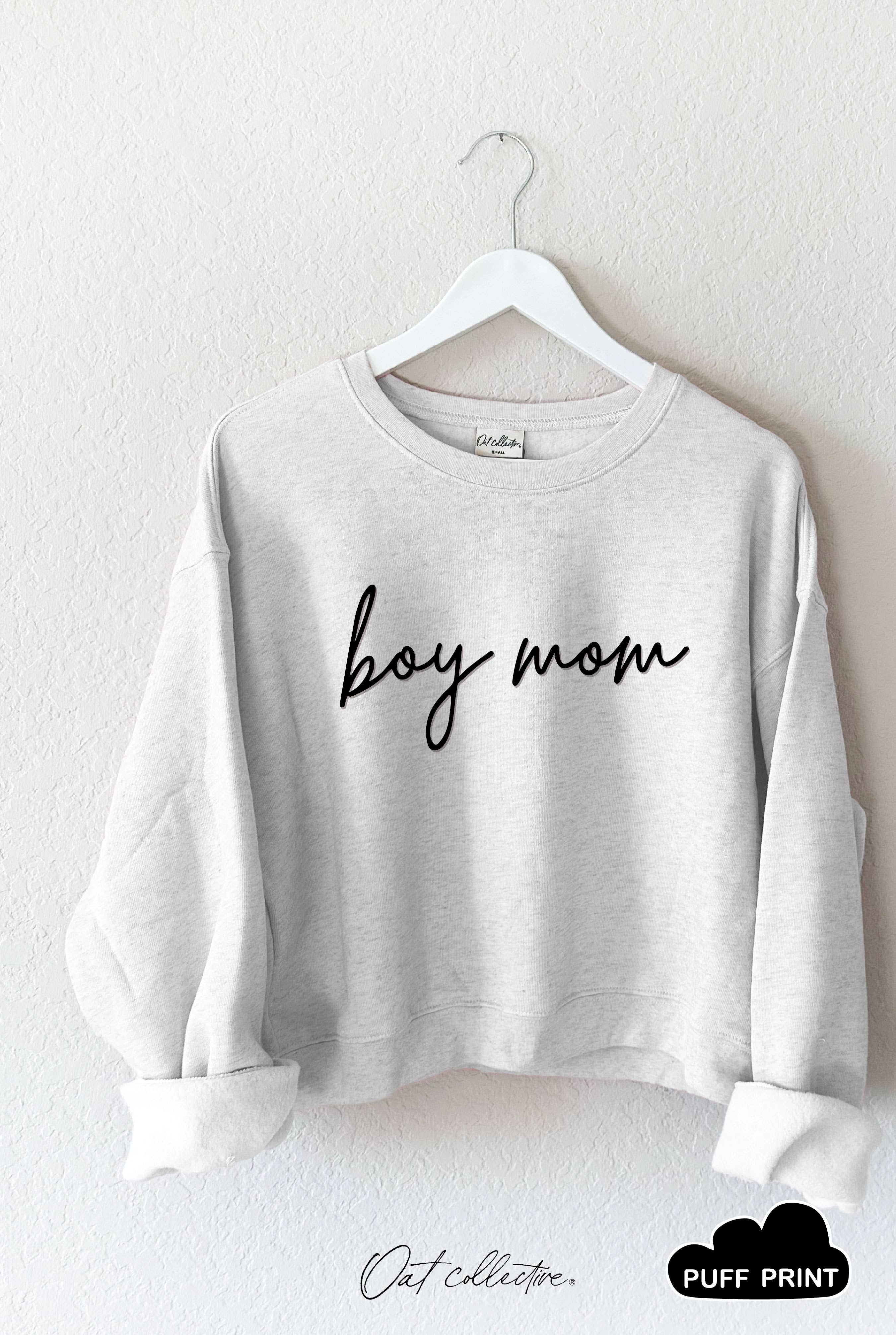 Boy Mom Puff Mid Graphic Sweatshirt